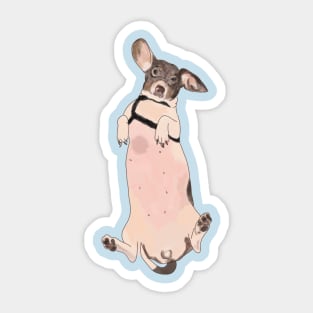 The Cow-dog Sticker